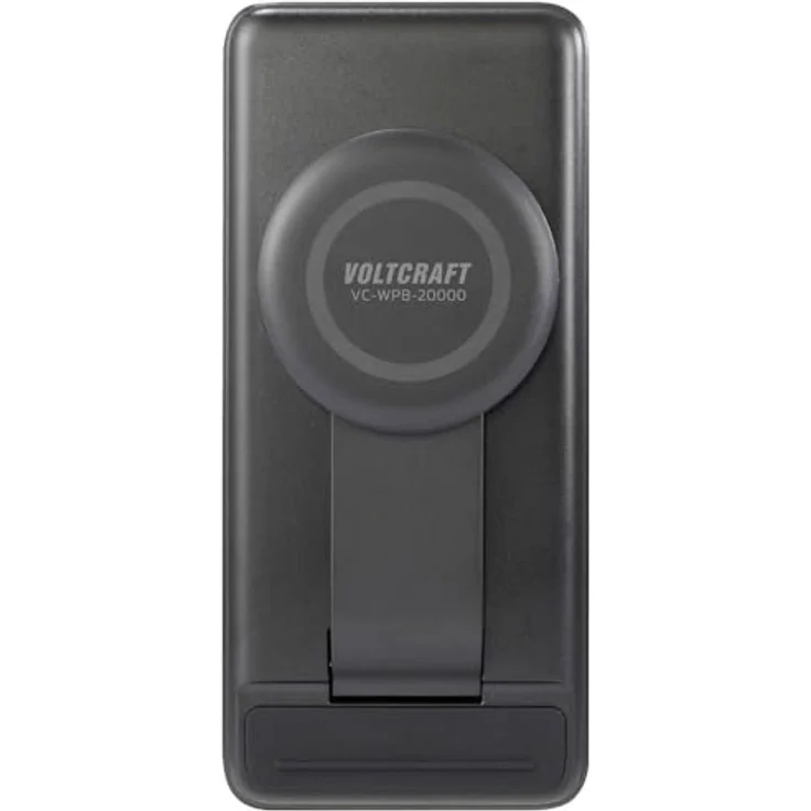 VOLTCRAFT VC-WPB-20000 Powerbank 20000 mAh Qi Wireless Charging, Power Delivery Li-Ion Schwarz Statusanzeige – Bild 4
