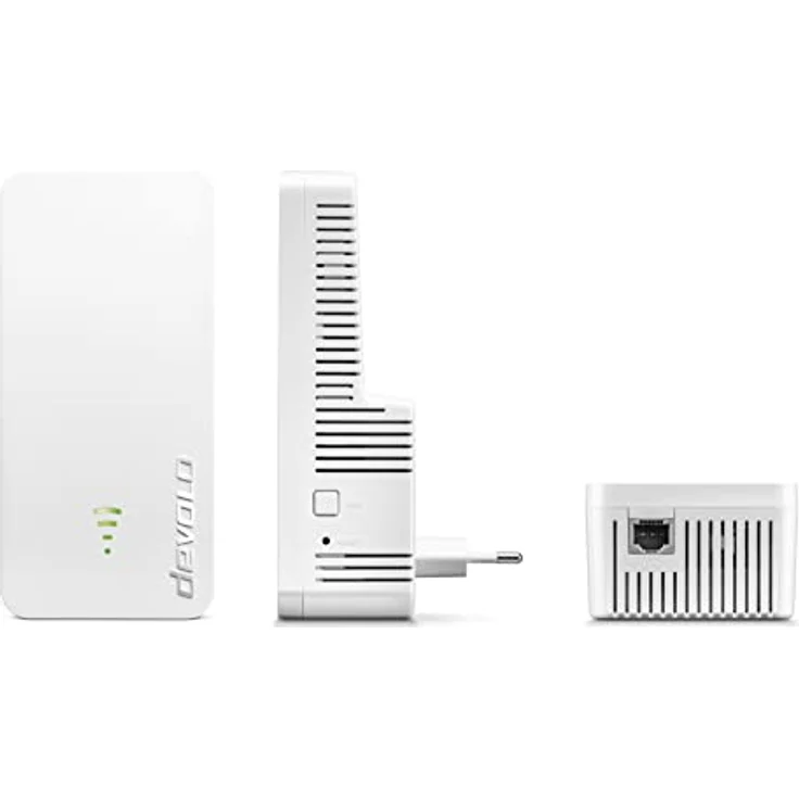 Devolo Repeater 3000 WiFi 6: Verstärker WLAN, Highspeed-Internet, kompatibel mit Allen Internetboxen, 3000 Mbits, 1 Ethernet-Port, Access Point, Französischer Stecker 7102, Weiß – Bild 2