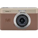 KODAK Pixpro C1, Ultrakompakte Digitalkamera mit 13MP BSI CMOS, 4X Zoom, 7,1 cm LCD-Bildschirm und LED-Blitz - Marron