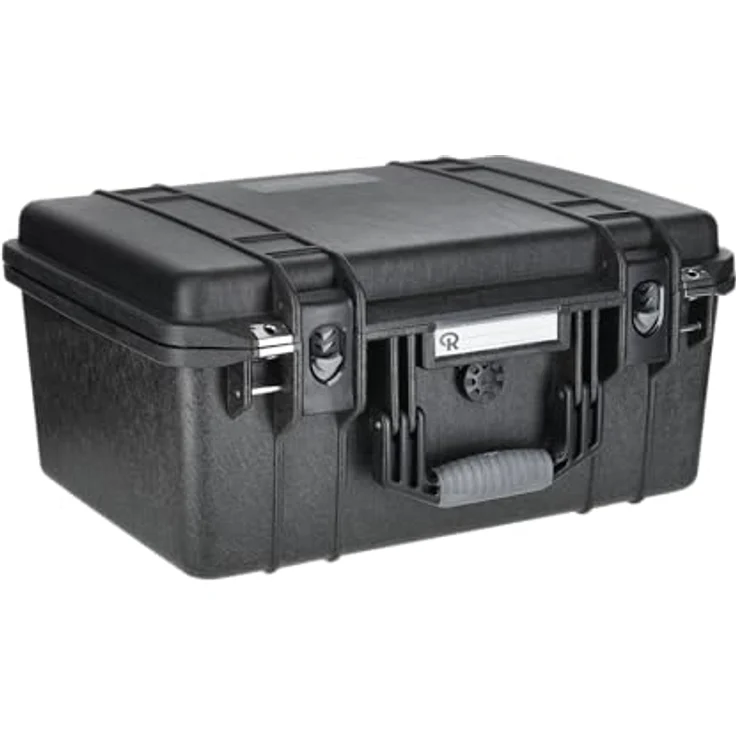 Rollei Hard Case 4636 Koffer – Extrem robuster, bruchsicherer, wasserdichter und staubdichter Koffer mit Flexibler Innenausstattung, automatischer Druckregulation und Diebstahlschutz – Bild 1