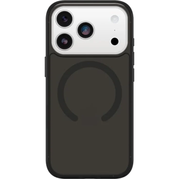 OtterBox Symmetry Series Clear MagSafe Hülle für iPhone 17 Pro, stoßfest, 3X militärisch getestet, unterstützt MagSafe, Black Mist – Bild 2
