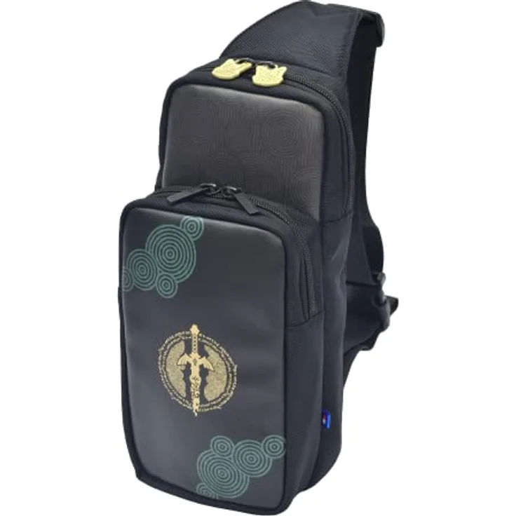 Hori Adventure Pack (Zelda - Neue Edition Tears of The Kingdom) für Nintendo Switch, OLED-Modell und Lite, Schwarz - Offizielles Lizenzprodukt – Bild 1