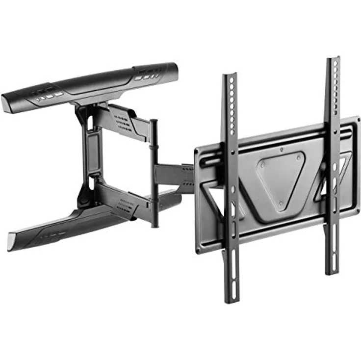 RICOO TV Wandhalterung Fernseher Schwenkbar Neigbar für 32-55 Zoll, Universal TV Halterung S5944, Fernsehhalterung für Wand, Wandhalterung Fernseher 55 Zoll+, bis 30 Kg mit max. VESA 400x400 mm