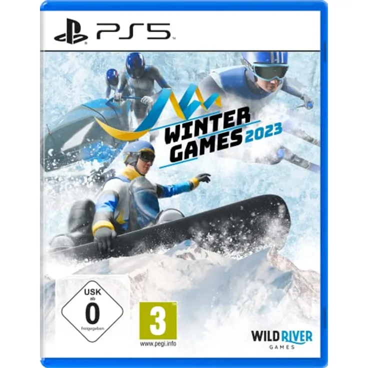 Wild River Winter Games 2023, PS5 Sportspiel mit 10 Wintersport-Disziplinen, lokalem Multiplayer bis zu 4 Spielern