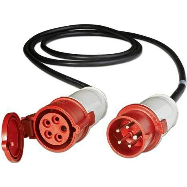 APC Modular IT Power Distribution Cable Extender, Verlängerungskabel 6 m mit IEC 309-Steckverbindern, 400 V, 16 A