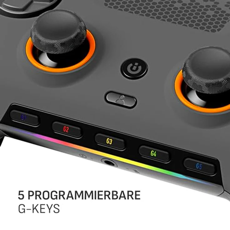 Corsair Scuf Envision Pro, Gaming Controller mit 11 programmierbaren Tasten und OMRON-Mikroschaltern, Grau – Bild 2