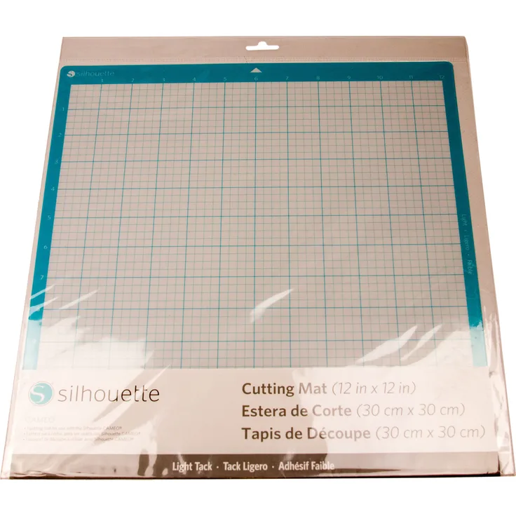 Silhouette America Silhouette Cameo Schneidematte, 12 x 12 Zoll, leicht klebend für empfindliche Materialien
