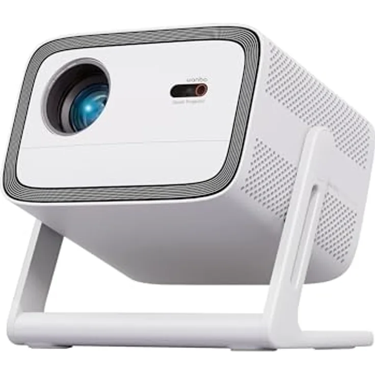 Wanbo Vali 1, Full HD Beamer mit 900 lm Helligkeit, Weiss