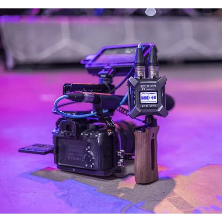 Zoom Audio F3 Multitrack Field Recorder, 32bit/192kHz Aufnahmequalität, 2 XLR-Eingänge, Bluetooth-konnektiv, robustes Gehäuse – Bild 10