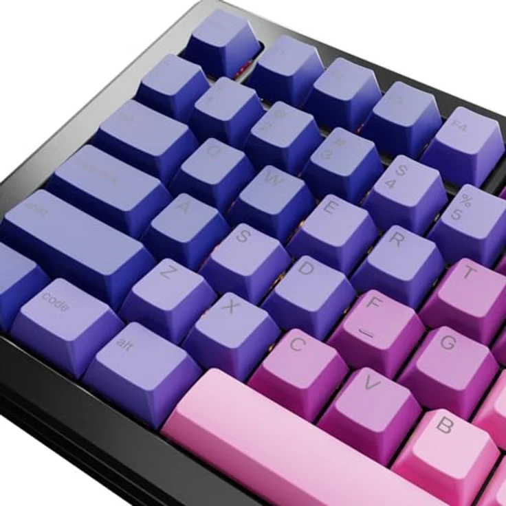 Glorious GPBT Gradient Keycaps, ANSI Layout (US), PBT, Dye-Sub - Nebula – Bild 5
