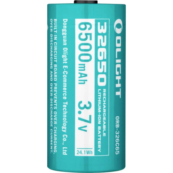 OLight ORB-326C65 Li-Ion Spezial-Akku 3.7V, 6500 mAh, kompatibel mit Marauder Mini