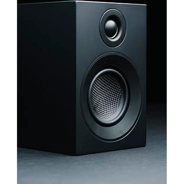 Pro-Ject Speaker Box 3 E Carbon, Kompakter audiophiler 2-Wege Regallautsprecher (Schwarz) – Bild 4