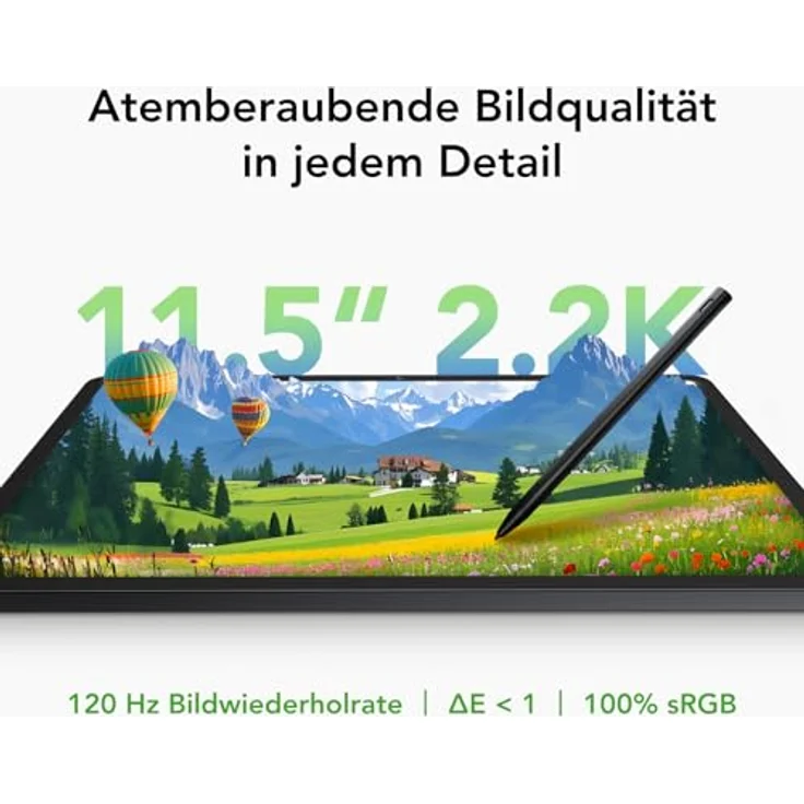 TCL NXTPAPER 11 Plus, 11,5 Zoll Tablet mit MediaTek Prozessor, 256 GB Speicher, 8 GB RAM, Wi-Fi 5, Android 15, grau – Bild 4