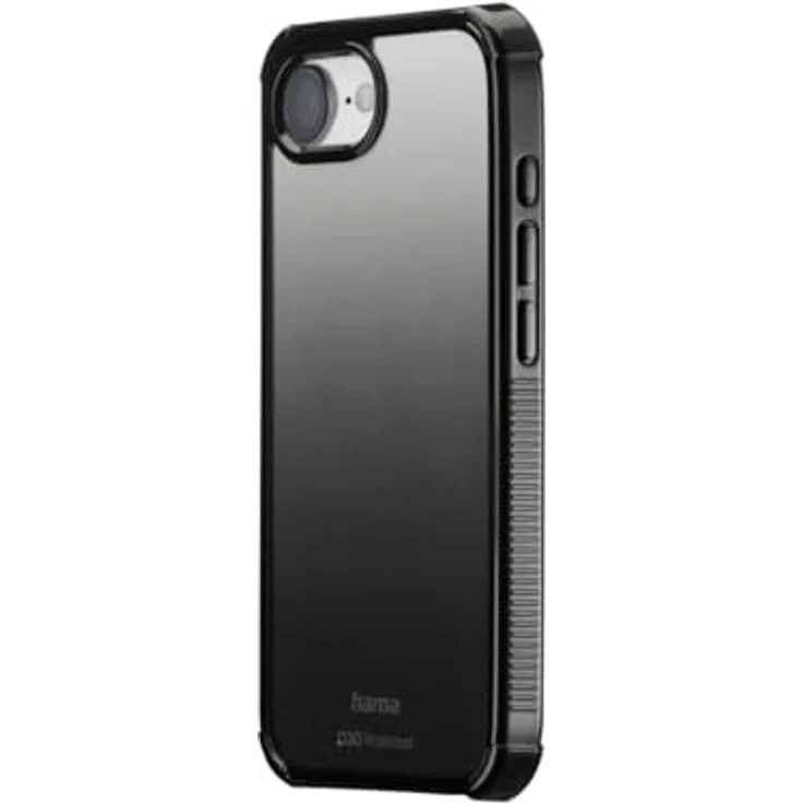 Hama Handyhülle Extreme Protect für Apple iPhone 16e (Bumper D3O-lizenziert, stoßfest, sturzsicher und bruchsicher, Case für induktives Laden, Farbverlauf) schwarz – Bild 2