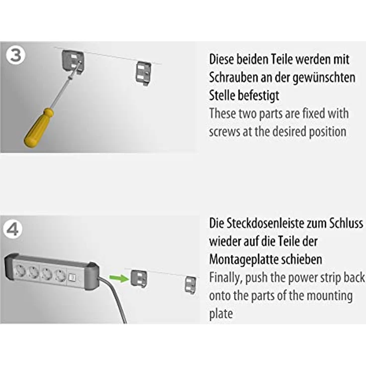 Brennenstuhl Premium-Protect-Line Steckdosenleiste 6-Fach mit Überspannungsschutz 60.000 A (Mehrfachsteckdose mit Schalter und 5m Kabel, Made in Germany) Silber/schwarz – Bild 5