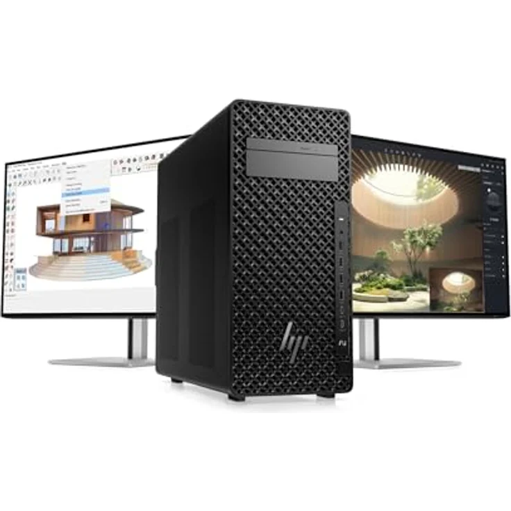 HP Z2 Tower G1i, Desktop-PC mit Intel Core Ultra 9 285K, 32 GB RAM, 1 TB SSD, NVIDIA RTX 2000 mit 16 GB, schwarz – Bild 3