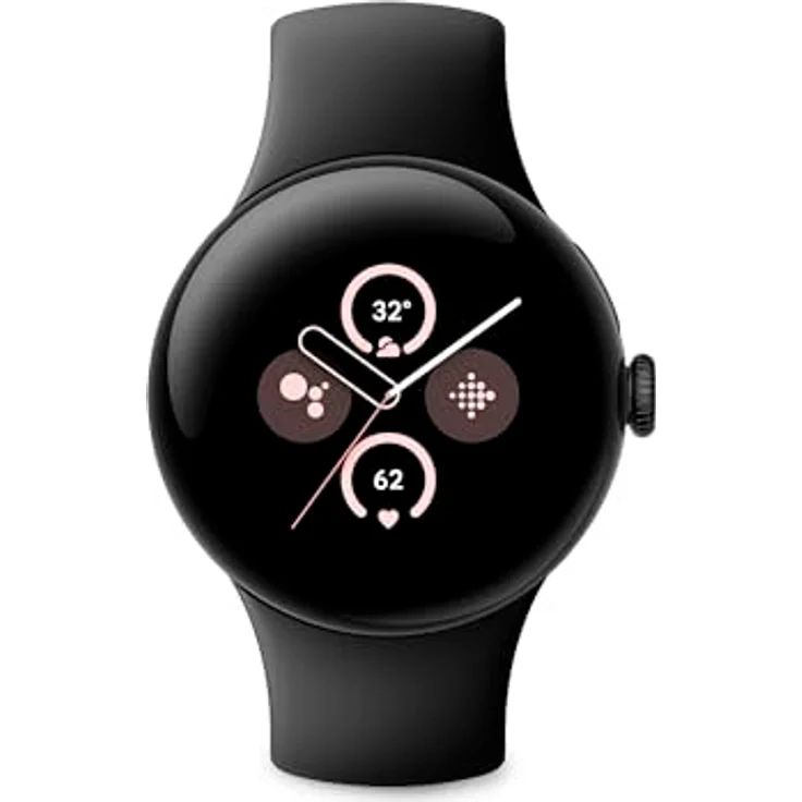Google Pixel Watch 2 (WLAN), Matte Black/Obsidian – Bild 1