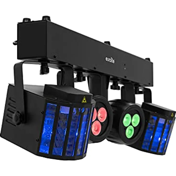 Eurolite LED KLS-120 Laser FX II Kompakt-Lichtset DMX LED-Effektstrahler, Original, langlebig und robust