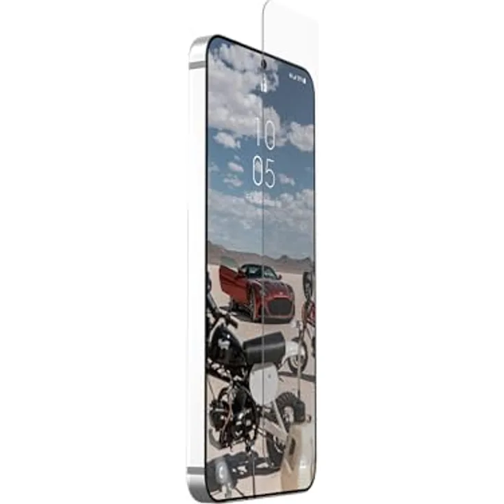 URBAN ARMOR GEAR UAG PLUS Tempered Glass Displayschutzfolie Samsung Galaxy S24+ (Plus) [9H zweifach gehärtetes Glas, Anti-Fingerabdruck, 0,33mm dünn, Ultra klar]