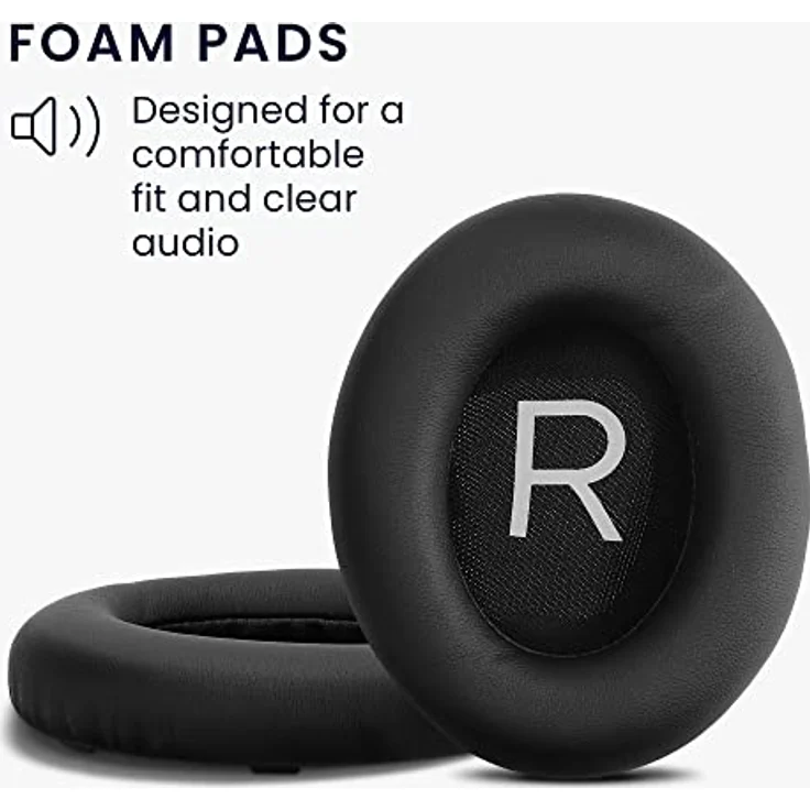kwmobile 2X Ohrpolster kompatibel mit Bose Noise Cancelling 700 / NC700 Polster - Ersatz Ohrpolster aus Kunstleder für Over Ear Headphones – Bild 3