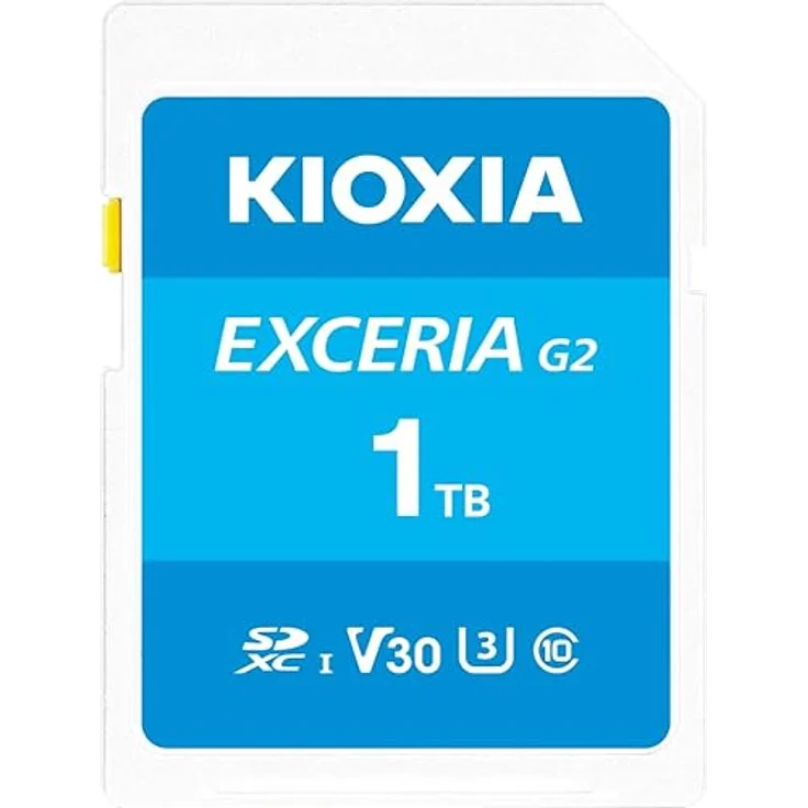 Kioxia EXCERIA G2 1TB SD Memory Card - Video Speed Class 30, Up to 50 MB/s Write Speed (Blue) - Preisvergleich – Bild 5