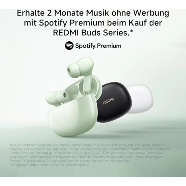 Xiaomi Redmi Buds 8, In-Ear Kopfhörer mit klarer Klangqualität, schwarz – Bild 7