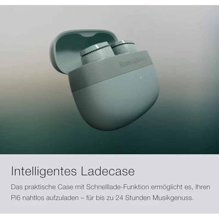 Bowers & Wilkins Pi6 True Wireless Kopfhörer, Bluetooth, aptX, aktives Noise Cancelling - Storm Grey – Bild 5