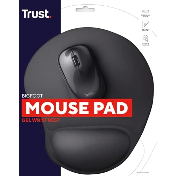 Trust Bigfoot Gel Mauspad schwarz – Bild 6