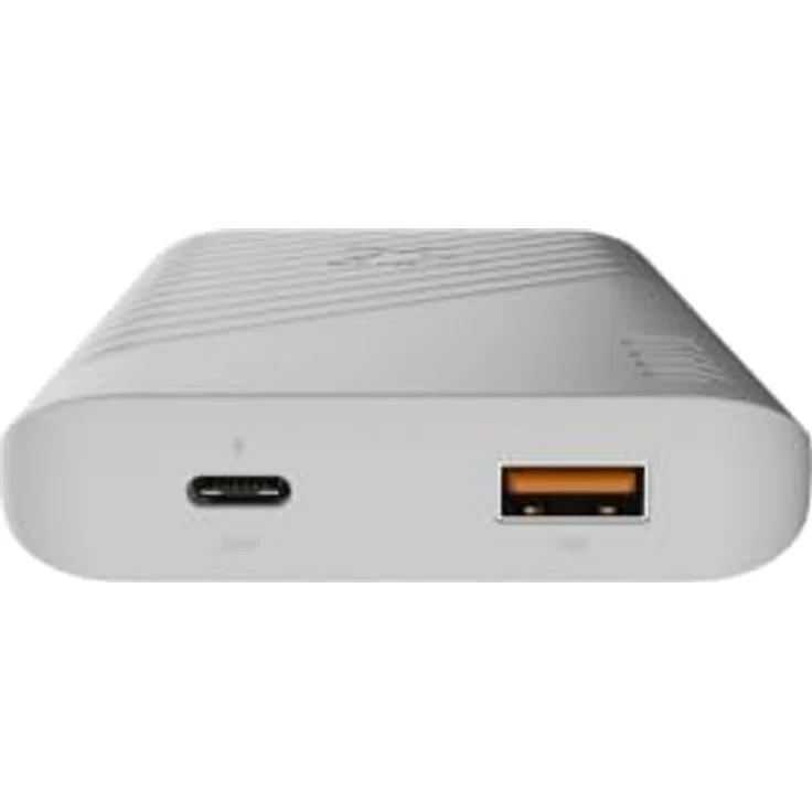 Xtorm Go2 Evolution Powerbank, 10.000mAh, 1x USB-A, 1x USB-C, Schnelllader für Samsung und iPhone, Ice White – Bild 2