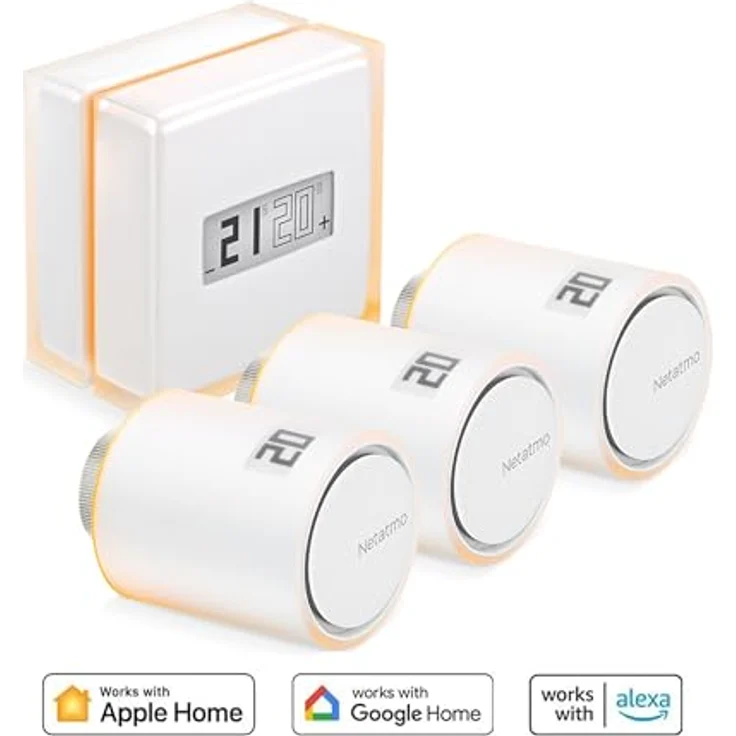 Netatmo Zentrale Thermostat + 3x Heizkörperthermostate Bundle – Bild 4