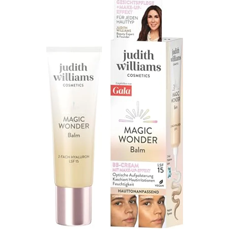 Judith Williams Cosmetics Magic Wonder Face Balm, getönte Tagescreme mit LSF 15 und Anti-Aging-Effekt, BB Cream, feuchtigkeitsspendend, 30 ml – Bild 5