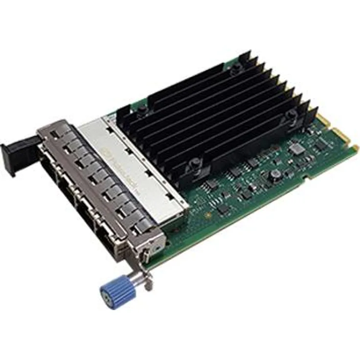 Fujitsu PLAN CP Cu Intel I350-T4 OCPV3 (Ethernet), Netzwerkkarte mit Gigabit Ethernet x 4, für PRIMERGY RX2530 M6, RX2540 M6