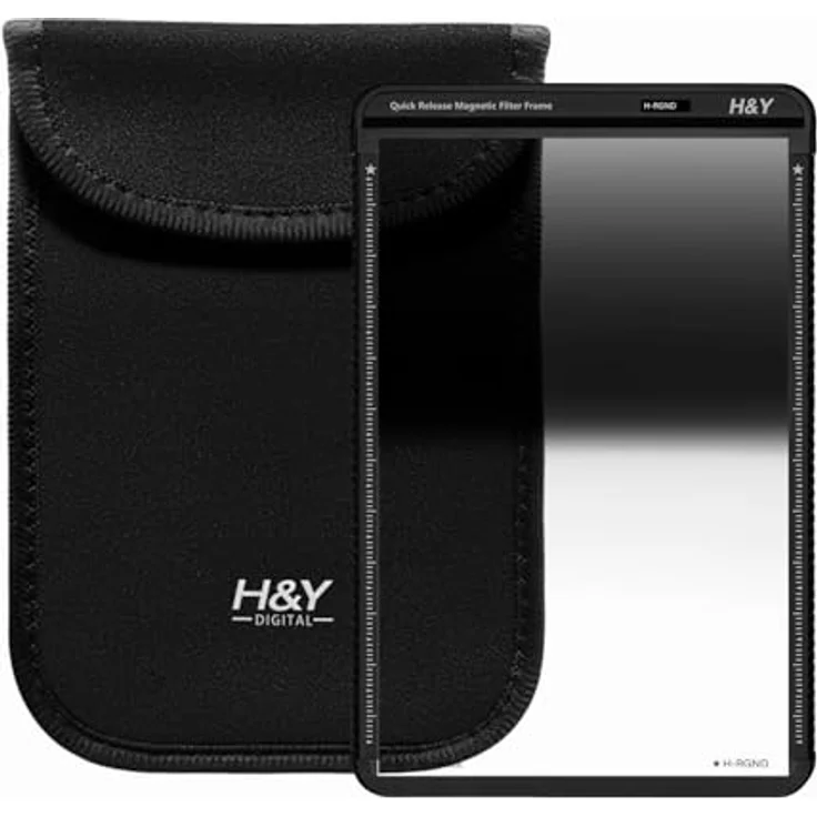 H&Y K-Serie Grauverlaufsfilter 0.6 ND4 Reverse, 100 x 150 mm, 2 Blendenstufen, magnetisches Fotofilter-System, Gorilla-Glas 3 mit Nano-Beschichtung – Bild 3