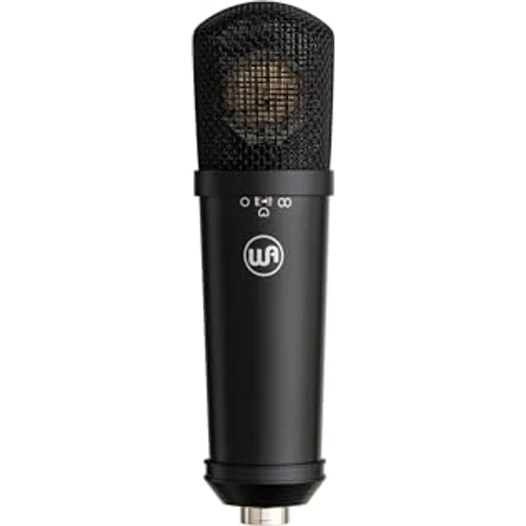 Warm Audio WA-87JR Black, Kondensatormikrofon mit K87-Kapsel, vielseitige Richtcharakteristik und niedrigem Eigenrauschen – Bild 1