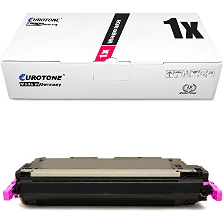 Eurotone kompatibler Toner für HP Color Laserjet 4700, Magenta, ersetzt Q5953A 643A, ca. 10.000 Seiten – Bild 1