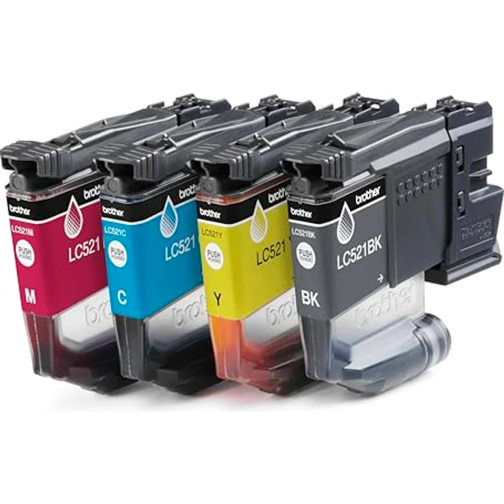 Brother LC521VAL, Druckerpatrone Multipack (M, C, Y) für hochwertige Druckergebnisse – Bild 3