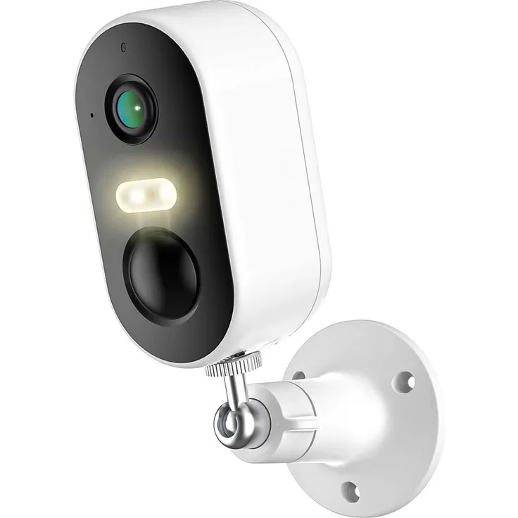Arenti Überwachungskamera "Arenti GO1" 2K 3 MP akkubetriebene kabellose WLAN Überwachungskamera (mit KI-basierter Personenerkennung, Zwei-Wege-Audio, Nachtsicht, Wetterfest IP65)