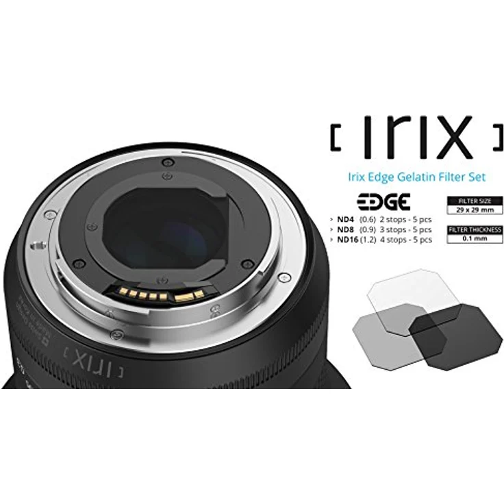 Irix Edge Gelatin ND Filter Set 29x29mm ND4/ND8/ND16 für Irix Objektive | Gel-Filter ultradünn | – Bild 8