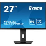 iiyama Prolite XUB2793HS-B6 68,6cm 27" IPS LED-Monitor Full-HD 100Hz HDMI DP Höhenverstellung Pivot FreeSync Slim-Line schwarz