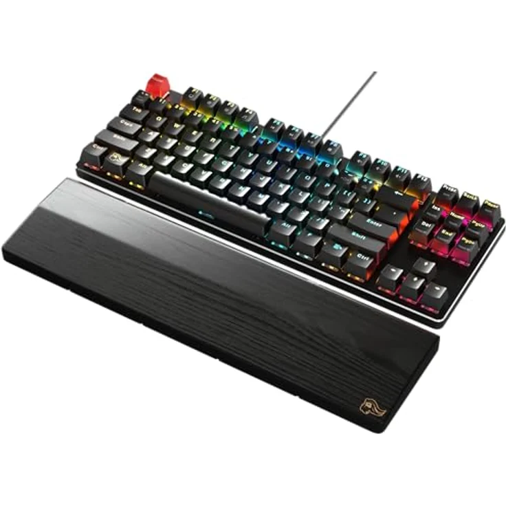 Glorious PC Gaming Race Tastatur-Handballenauflage, TKL, Holz - – Bild 10