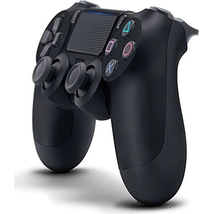 Sony V2 Dualshock 4 Wireless Controller, ergonomisches Design mit reaktionsschnellen Sticks, Jet Black (Middle East) PS4 – Bild 2
