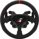 Simagic GT1-SR Lenkrad - Leder, Gaming-Lenkrad für Fahrsimulationen, 330 mm Durchmesser, 8 Bedienungselemente