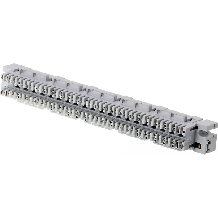 TE 6196 2 002-02 Plus1-DIN Anschlussleiste 20 DA LSA Plus DIN Baureihe 1, Form B