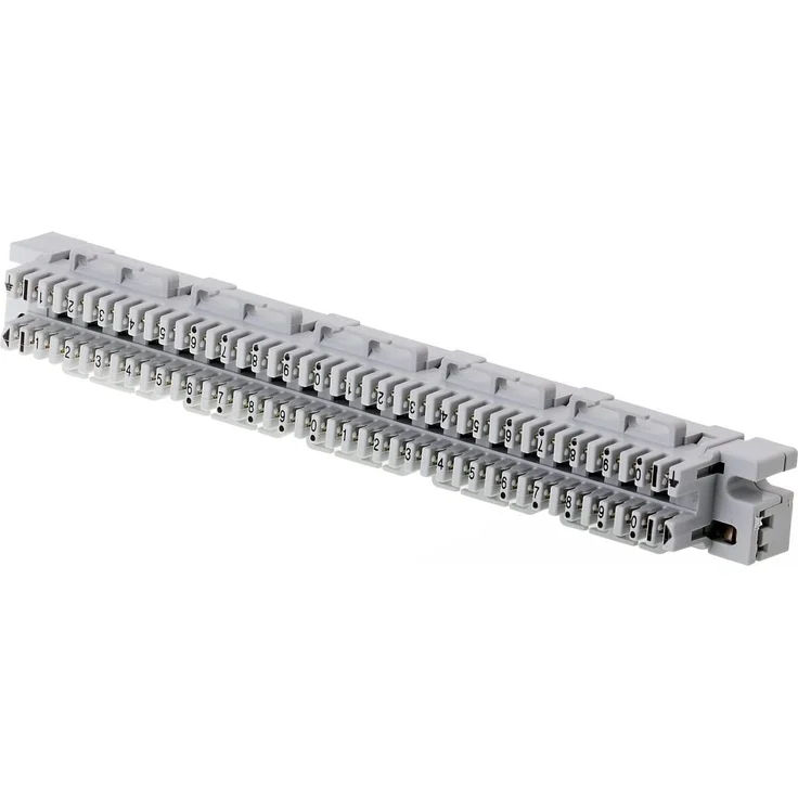TE 6196 2 002-02 Plus1-DIN Anschlussleiste 20 DA LSA Plus DIN Baureihe 1, Form B – Bild 1