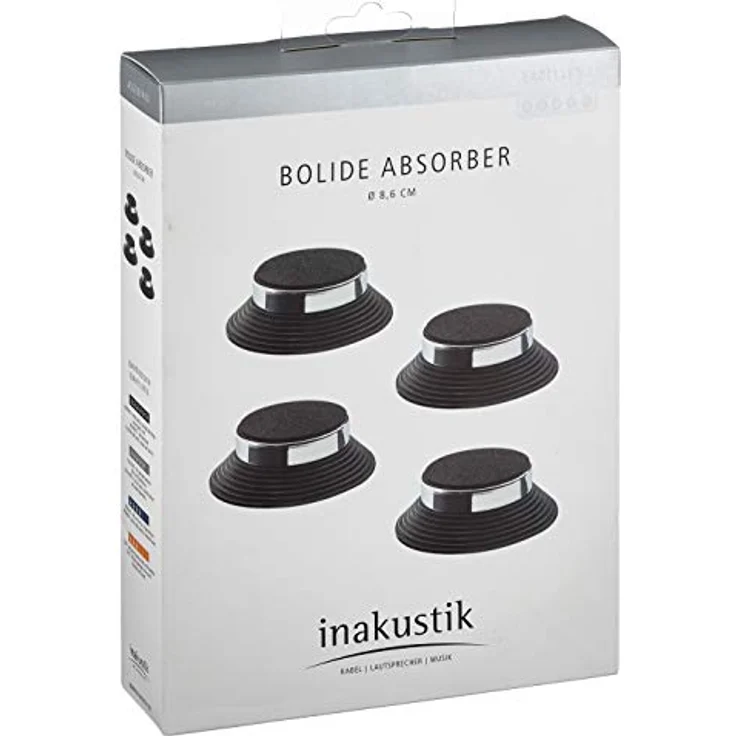 Inakustik Bolide Absorber 4er Set chrom – Bild 5