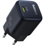 Baseus PicoGo GaN, 220V Netzladegerät, 45W, USB-C, PD, schwarz