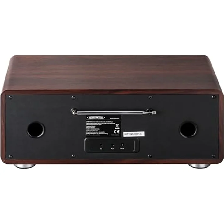 Reflexion HRA19INT DAB- und Internetradio mit CD-Player und Radiowecker (UKW, DAB, DAB+, Bluetooth, AUX-Eingang, Kopfhöreranschluss, Fernbedienung) – Bild 6
