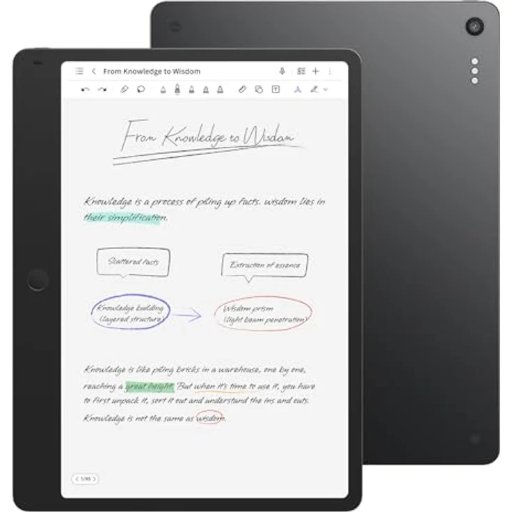 TCL NXTPAPER Note A1, 11.5 Zoll Tablet, 2200 x 1440 Pixel, 256 GB Speicher, 8 GB RAM, Android 16, Grau – Bild 1