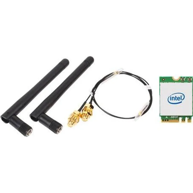 Shuttle WLN-M12 WLAN-Kit, M.2 Wi-Fi 6E 2400 Mbit/s mit Bluetooth 5.2 für Slim PCs