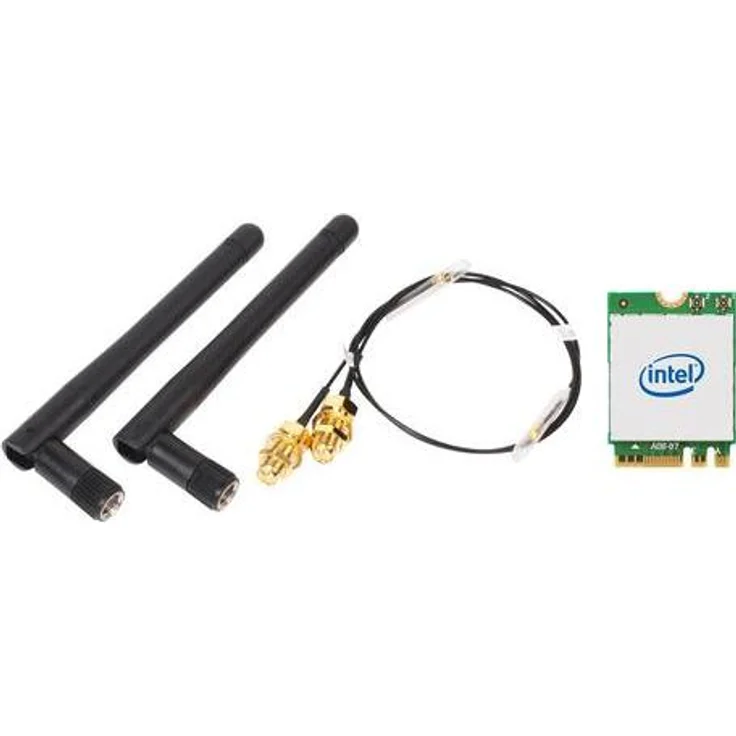 Shuttle WLN-M12 WLAN-Kit, M.2 Wi-Fi 6E 2400 Mbit/s mit Bluetooth 5.2 für Slim PCs